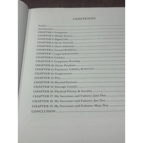 Extreme Privacy What It Takes to Disappear 3rd Edition By Michael Bazzell - Picture 5 of 7